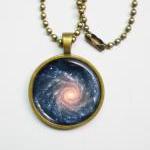 Spiral Galaxy Necklace - Grand Spiral Galaxy Ngc..