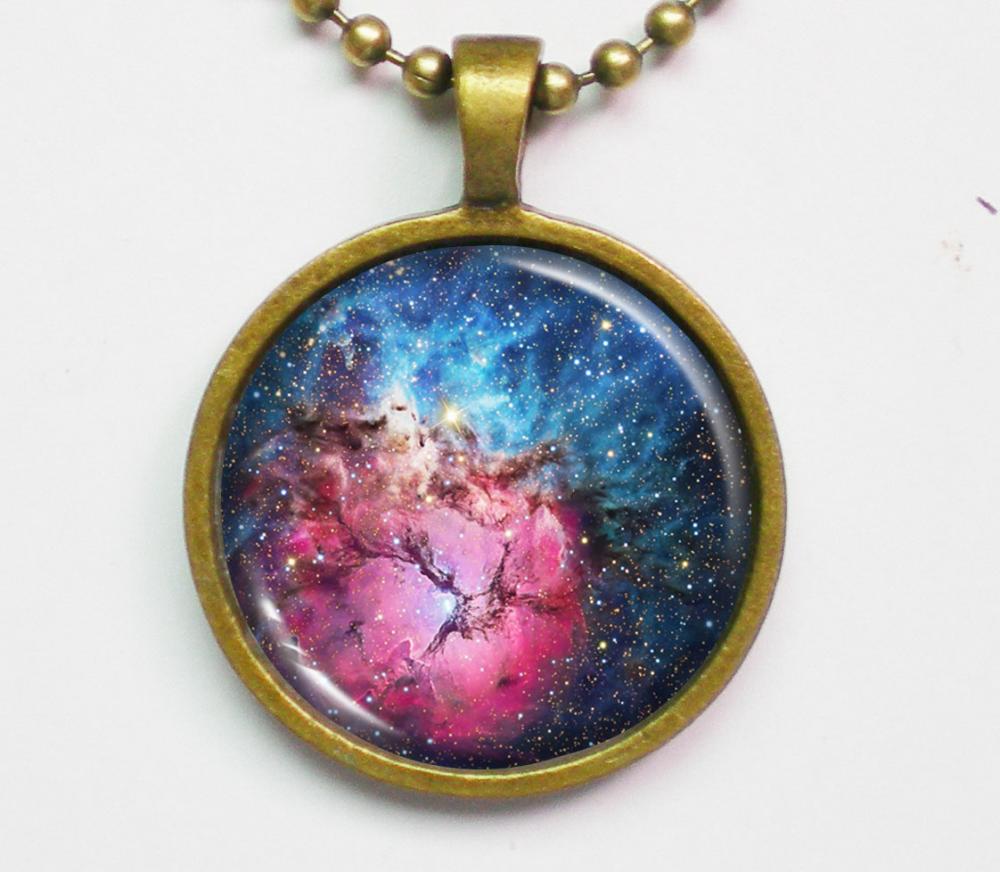 Nebula Necklace - Constellation, Trifid Nebula, M20 - Galaxy Series